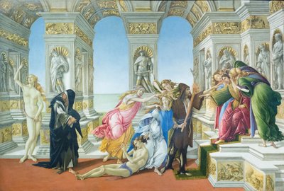 アペレスの中傷 作： Sandro Botticelli