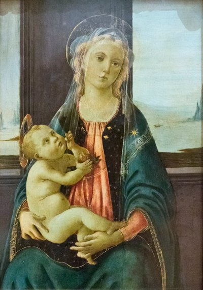 海の聖母 作： Sandro (attr. to) Botticelli