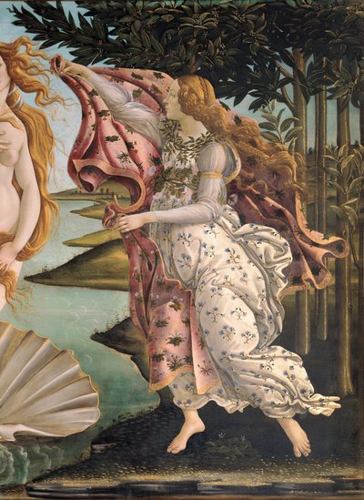 金星の誕生 作： Sandro Botticelli