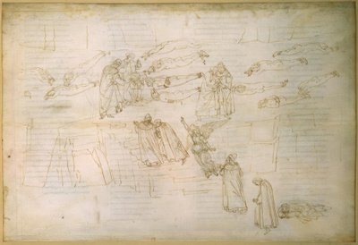 ダンテスシレネトラウム、... 作： Sandro Botticelli