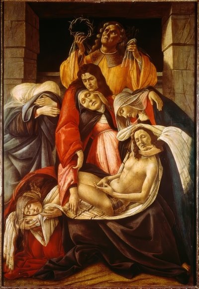 キリストの嘆き 作： Sandro Botticelli
