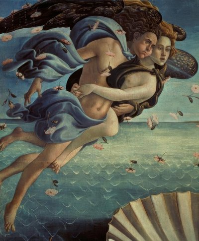 金星の誕生 作： Sandro Botticelli