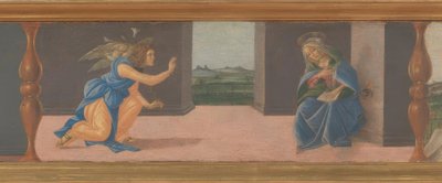 メアリーへの受胎告知 作： Sandro Botticelli