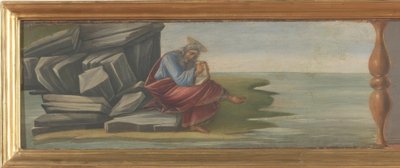 パトモス島のヨハネス 作： Sandro Botticelli