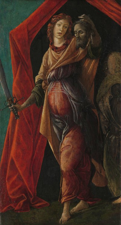 ホロフェルネスの首を持つジュディス 作： Sandro Botticelli