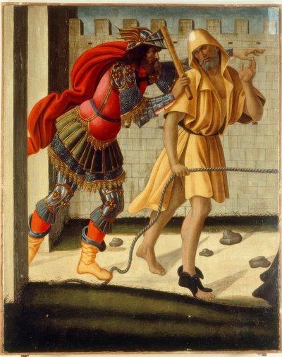十字架を運ぶ 作： Sandro Botticelli