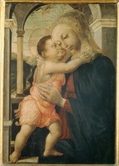 子供とマリア 作： Sandro Botticelli