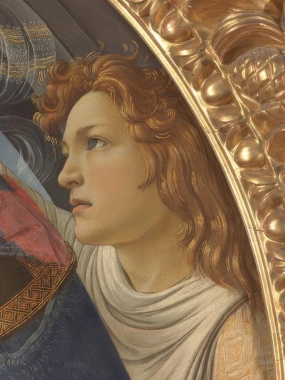 マリアと5人の天使 作： Sandro Botticelli