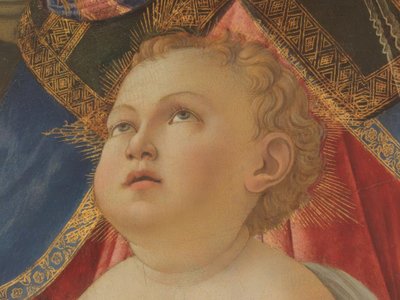 マリアと5人の天使 作： Sandro Botticelli
