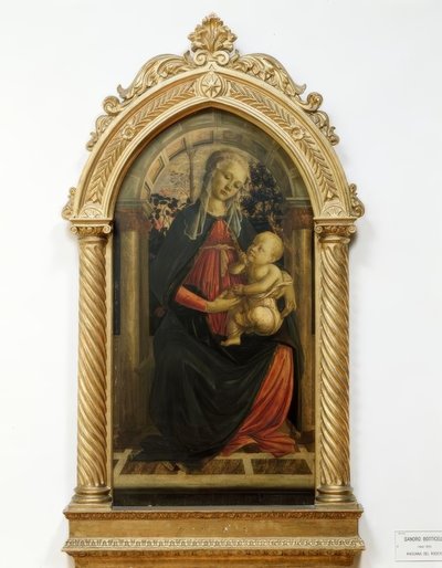 子供とマリア 作： Sandro Botticelli