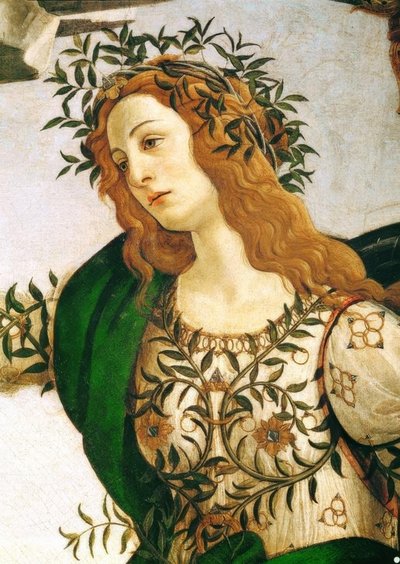 ミネルバはケンタウロスを飼いならす 作： Sandro Botticelli