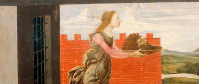 洗礼者ヨハネの頭を持つサロメ 作： Sandro Botticelli