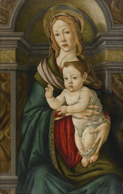 聖母子 作： Sandro Botticelli