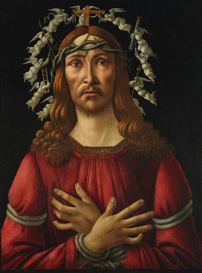悲しみの男 作： Sandro Botticelli