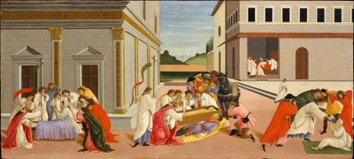 聖ゼノビウスの3つの奇跡 作： Sandro Botticelli