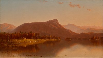 荒野の家 作： Sanford Robinson Gifford