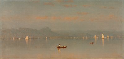 ハバストロー湾、1868年。 作： Sanford Robinson Gifford