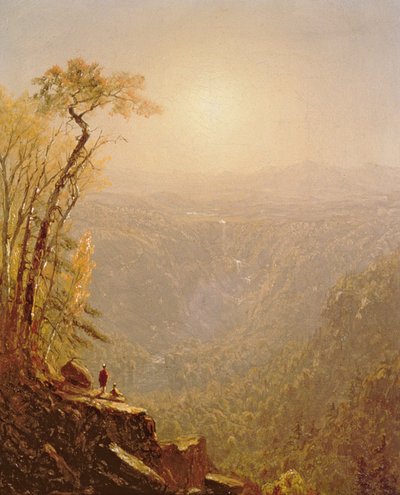 キャッツキルのカウタースキル・クローブ 作： Sanford Robinson Gifford