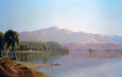 レイクジョージ、ニューヨーク、c1843-1880 作： Sanford Robinson Gifford