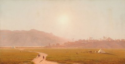 エジプト、シウト 作： Sanford Robinson Gifford
