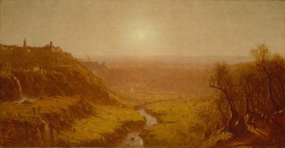 チボリ、1870年。 作： Sanford Robinson Gifford