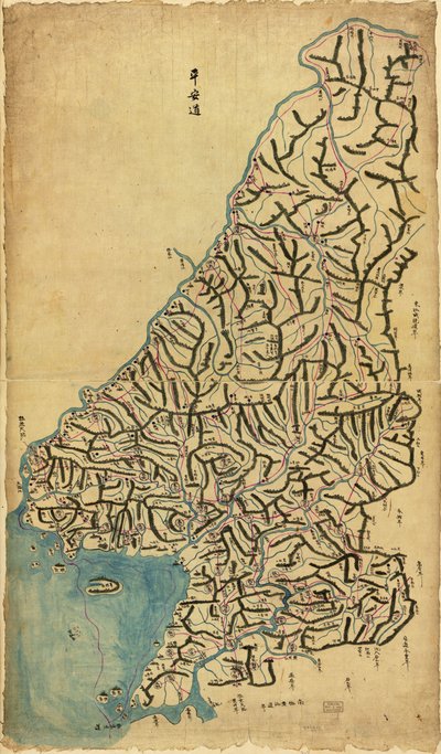Chosŏn chido 作： Sang Gi Chŏng