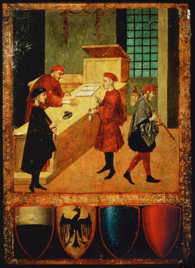  作： Sano di also Ansano di Pietro di Mencio Pietro