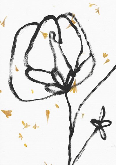 黒金の花 作： 