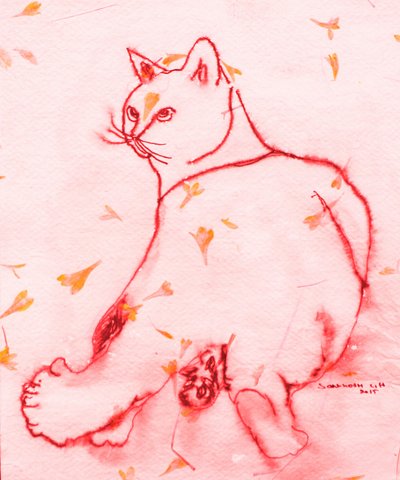  作： 