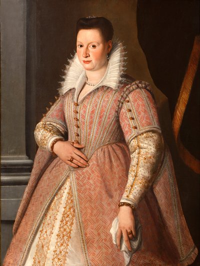 ビアンカカペッロ1548〜1587年、16世紀の肖像画。 作： Santi di Tito