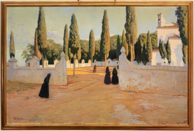 トレント・カルバリ 作： Santiago Rusiñol