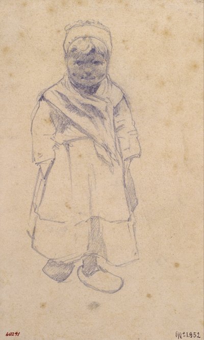 詰まりのある少女 作： Santiago Rusiñol