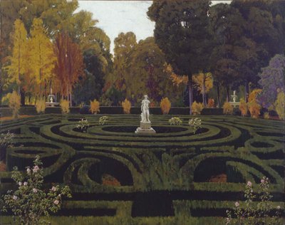 古い牧神 作： Santiago Rusiñol