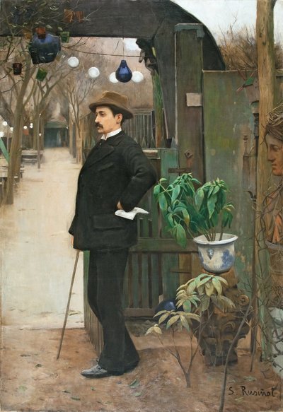 ミケル・ウトリロの肖像 作： Santiago Rusiñol