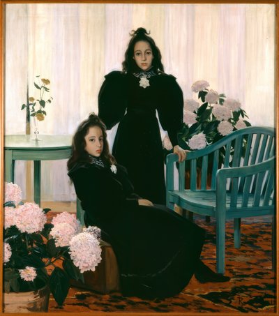 双子。ラス・ビセンテテス 作： Santiago Rusiñol
