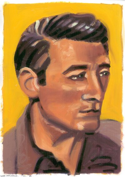 Louis MacNeice、2008（紙に油彩） 作： Sara Hayward