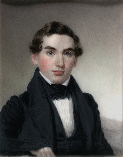 エドワード・アップルトン 1835年。 作： Sarah Goodridge