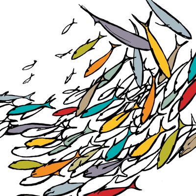 Something Fishy、2009（デジタル） 作： Sarah Hough