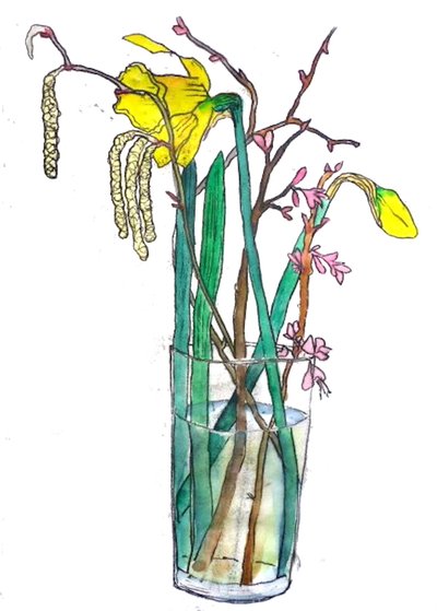 水仙 作： Sarah Thompson Engels