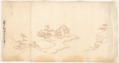 中国風の風景 作： Sasaya (workshop of)