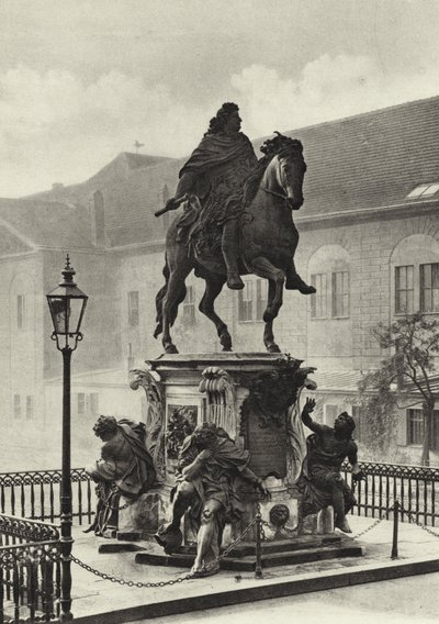 ベルリン。Der Grosse Kurfurst; Monument of the Great Elector (bw/photo) 作： Sasha Stone
