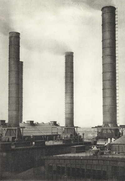 ベルリン：Großkraftwerk Klingenberg; Large Power Station Klingenberg（モノクロ写真 作： Sasha Stone