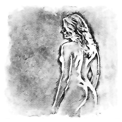 美しい女性の裏 作： SaskiaBJ