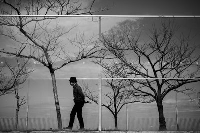 都会の孤独な思索 作： Satoshi Hata