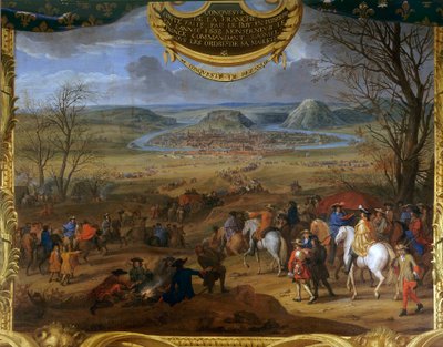 グラン・コンド（1621-1686）と呼ばれるブルボン・コンド（Bourbon-Conde）の王子ルイ2世の行動、フランシュ・コンテ（Franche Comte）のコンクテ 作： Sauveur Le Conte
