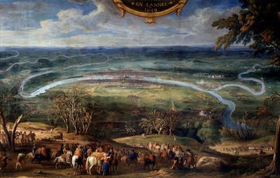 ブルボン公ルイ2世の行動（ブルボン・コンデ）（グランド・コンデ）（1621-1686）フロンド時代の1649年にパリを封鎖 救世主ル・コントの絵画（ルコント、ルコント、ルコント）（1659-1694）17世紀 シャンティイ、コンデ博物館 作： Sauveur Le Conte
