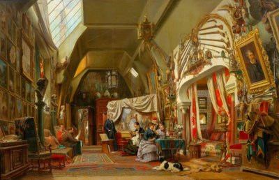アーティストのスタジオ 作： Charles Giraud