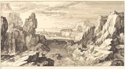 山の風景 作： Sébastien  Le Clerc I