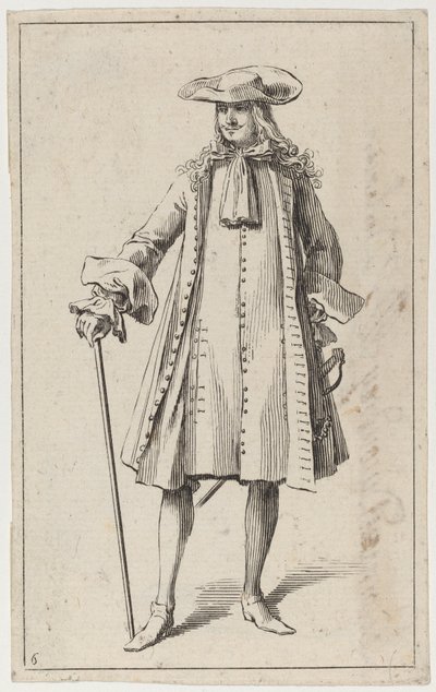 剣を持つ男 作： Sébastien Le Clerc the elder