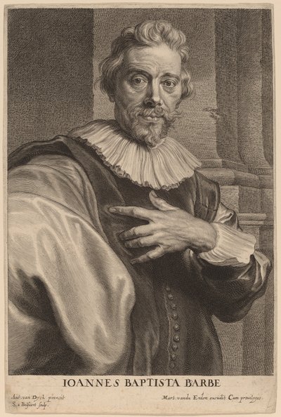 ゴー・バプティストは成長する 作： Schelte Adams Bolswert after Sir Anthony van Dyck